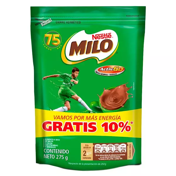 Milo Doypack De 275g