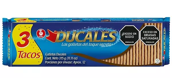 Galletas Ducales Paquete De Tres Tacos