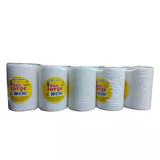 Veladora San Jorge # 4 Blanca X 5 Unidades