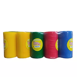 Veladora San Jorge # 7 Surtida X 5 Unidades