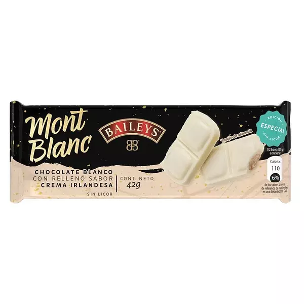 Chocolatina Montblanc Baileys X 42g