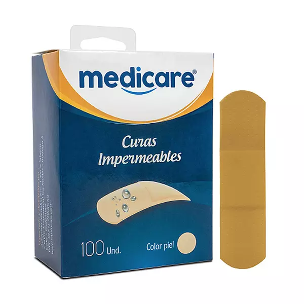 Curas Medicure Color Piel X 100 Unidades