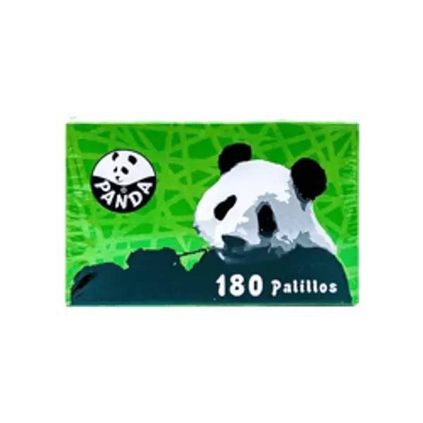 Palillo Panda Redondo Caja X 180 Palillos