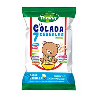 Colada Toning Vainilla De 200g