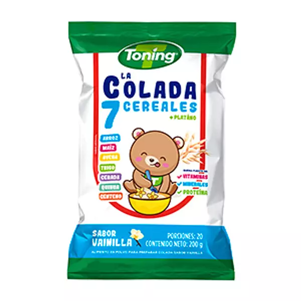 Colada Toning Vainilla De 200g