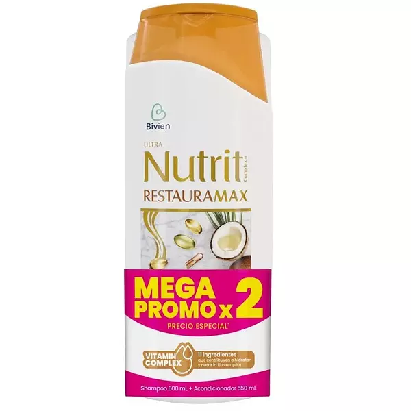 Nutrit Restautamax Shampoo + Acondicionador