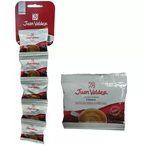 Cafe Juan Valdez Liofil Ristra X 10 Unid X 10gr
