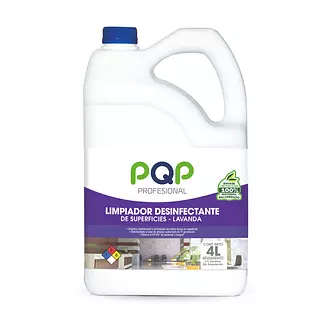 Limpiador Desinfectante Lavanda Pqp X 4000ml