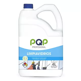 Limpiavidrios Pqp Profesional X 4 Litros