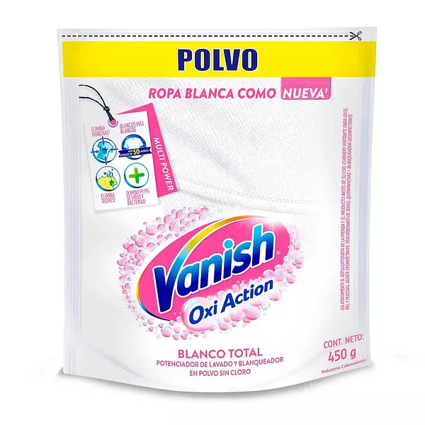 Vanish Blanco Polvo Doypack X 450g