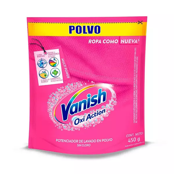 Vanish Rosa Polvo Doypack De 450g