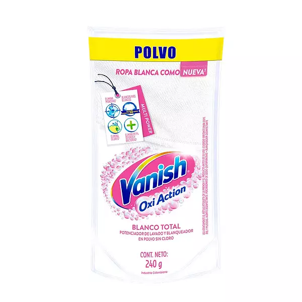 Vanish Blanco Polvo Doypack X 240g