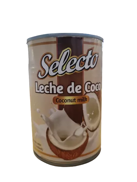 Leche De Coco Selecto En Lata De 400ml