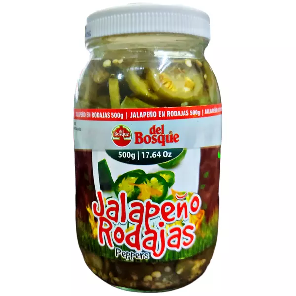 Jalapeños Rodajas Del Bosque X 500g