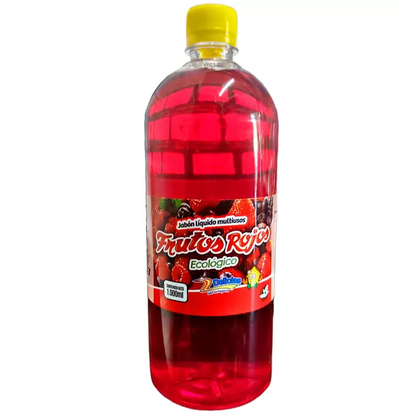 Jabon Liquido Multiusos Frutos Rojos X 1000ml