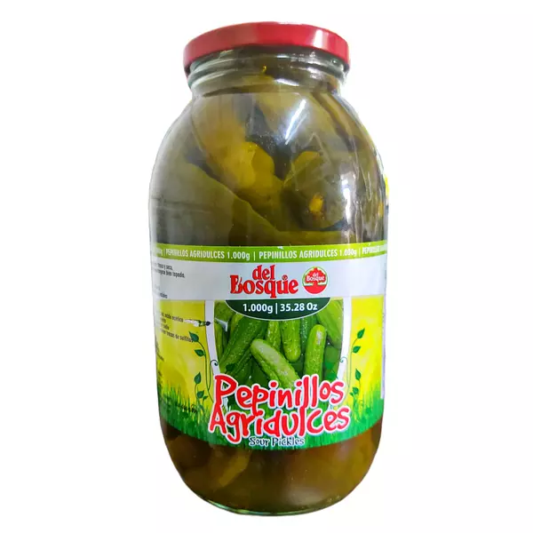 Pepinillos Agridulces Del Bosque 1000g