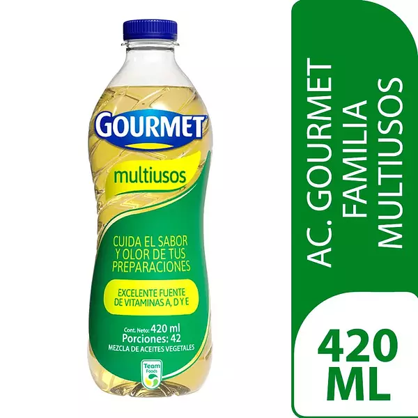 Aceite Gourmet Multiusos De 420ml