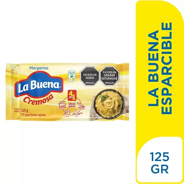 Mantequilla La Buena Cremosa X 125g