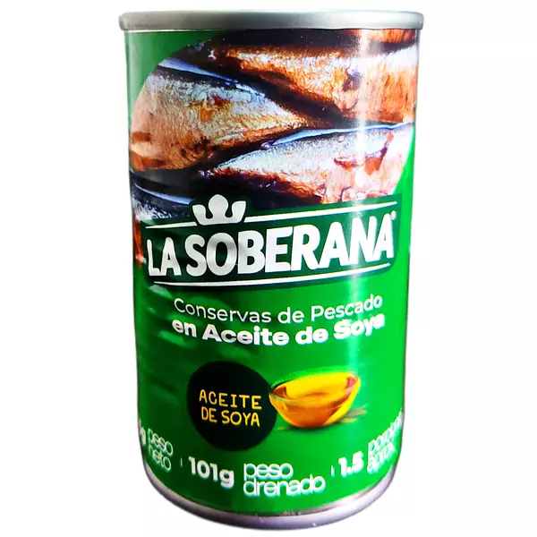 Sardina Soberana Tinapa X 155g