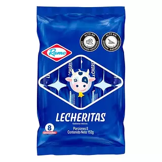 Galletas Lecherita Paquete X 8 Unidades