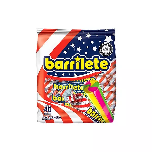 Barrilete Sabor Tutti Frutti X 40 Unidades