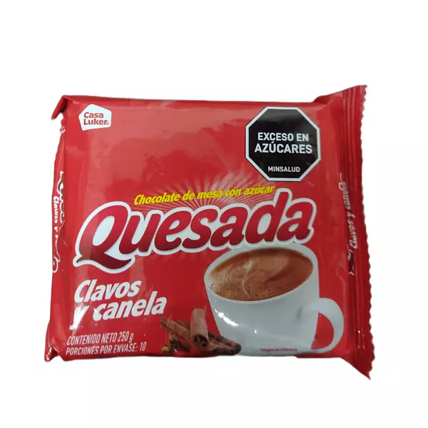 Chocolate Quesada Clavos Y Canela X 250g