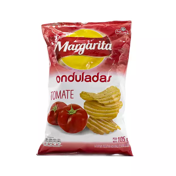 Papas Margarita Onduladas Tomate X 105g