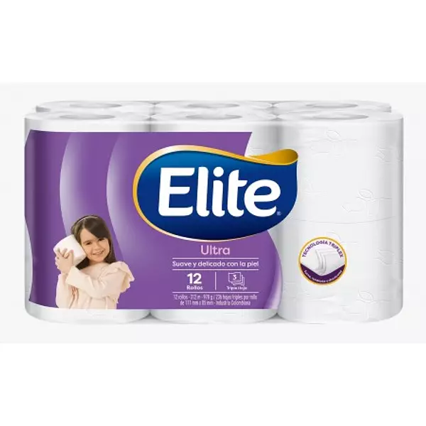 Papel Higienico Elite Ultra X 12 Unidades