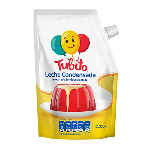 Leche Condensada Tubito De 300g