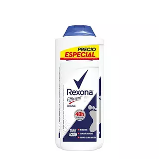 Talco Rexona Efficient Pack 180g + 55g