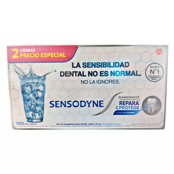 Sensodyne Repara Y Protege X2 Cremas