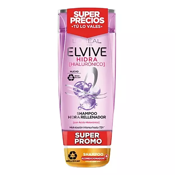 Elvive Hidra Shampoo + Acondicionador De 370ml