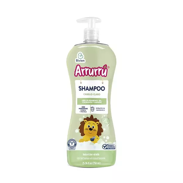 Arrurru Shampoo Cabello Claro De 750ml