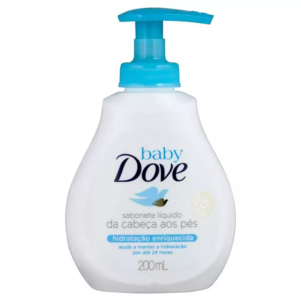 Jabón Liquido Babydove Humectación Enriquecida De 200ml