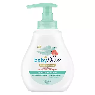 Jabon Liquido Babydove Humectacion Sensible De 200ml
