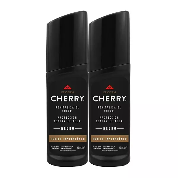 Betun Cherry Liquido Negro De 60ml X 2 Unidades