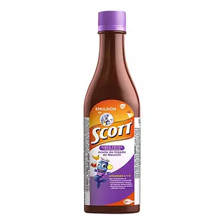 Emulsion De Scott De 360ml Frutas Tropicales