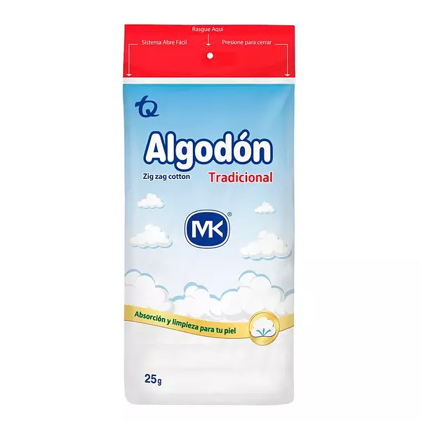 Algodon Mk Tradicional De 25g