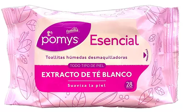 Toallitas Humedas Desmaquilladoras X 28 Unidades