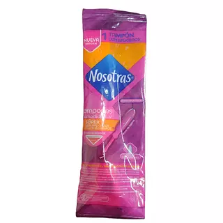 Tampon Nosotras Con Aplicador Super
