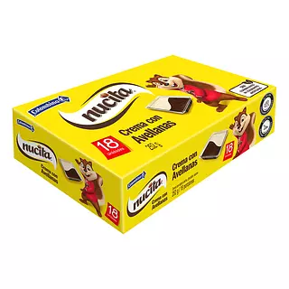 Nucita Crema Avellanas X 18 Unidades