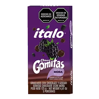 Choco Gomitas Mora Italo X 125g