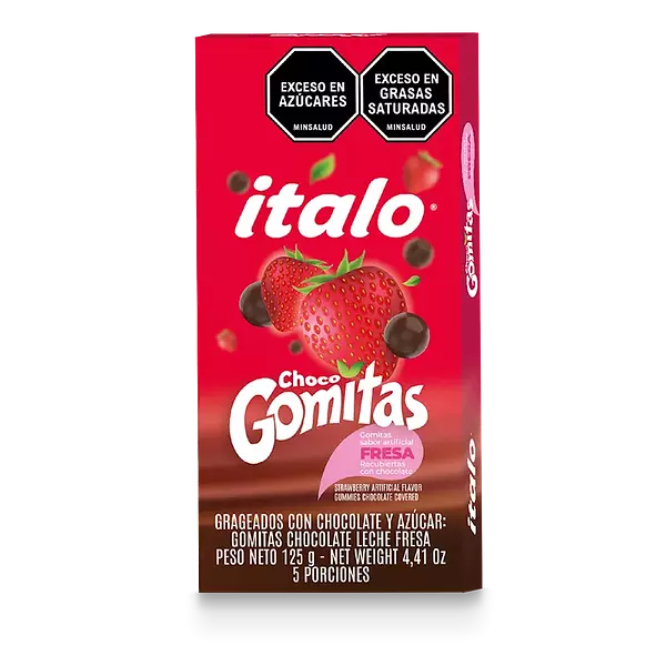 Choco Gomitas Fresa Italo X 125g