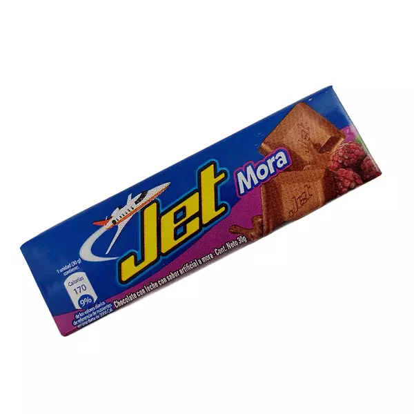 Chocolatina Jet Mora X 30g