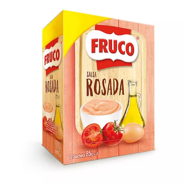 Salsa Rosada Fruco 12 Sobres X 80g