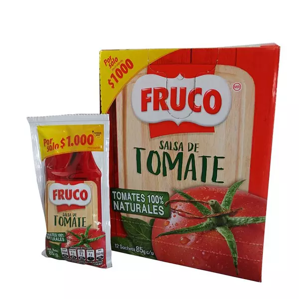 Salsa De Tomate Fruco Caja X 12 Sachets