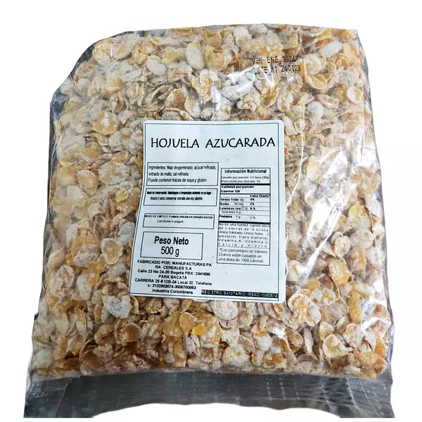 Hojuela Azucarada X 500g