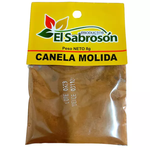 Canela Molida El Sabroson De 8g