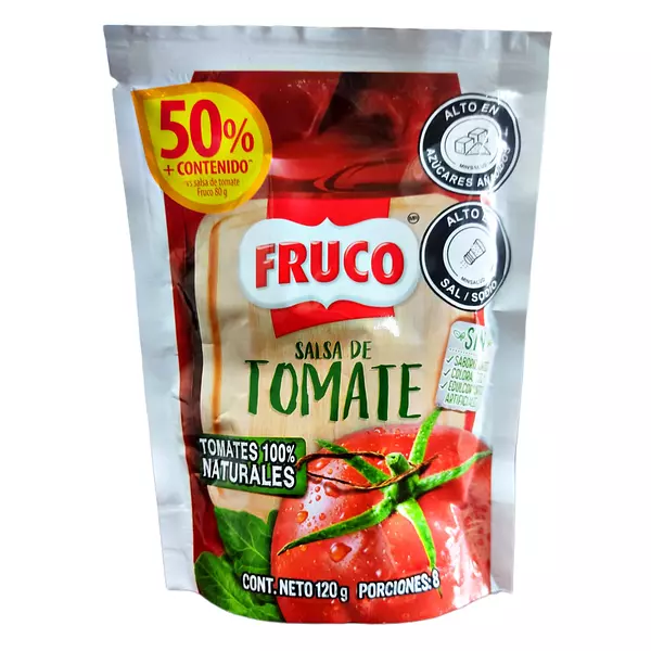 Salsa De Tomate Fruco De 120g