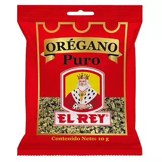 Oregano Puro El Rey De 10g